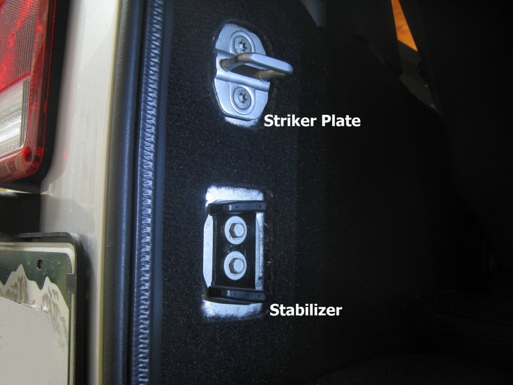 How to Repair a Tailgate Rattle / Clunk on a Jeep Wrangler JK | Jeep  Wrangler JK Forum