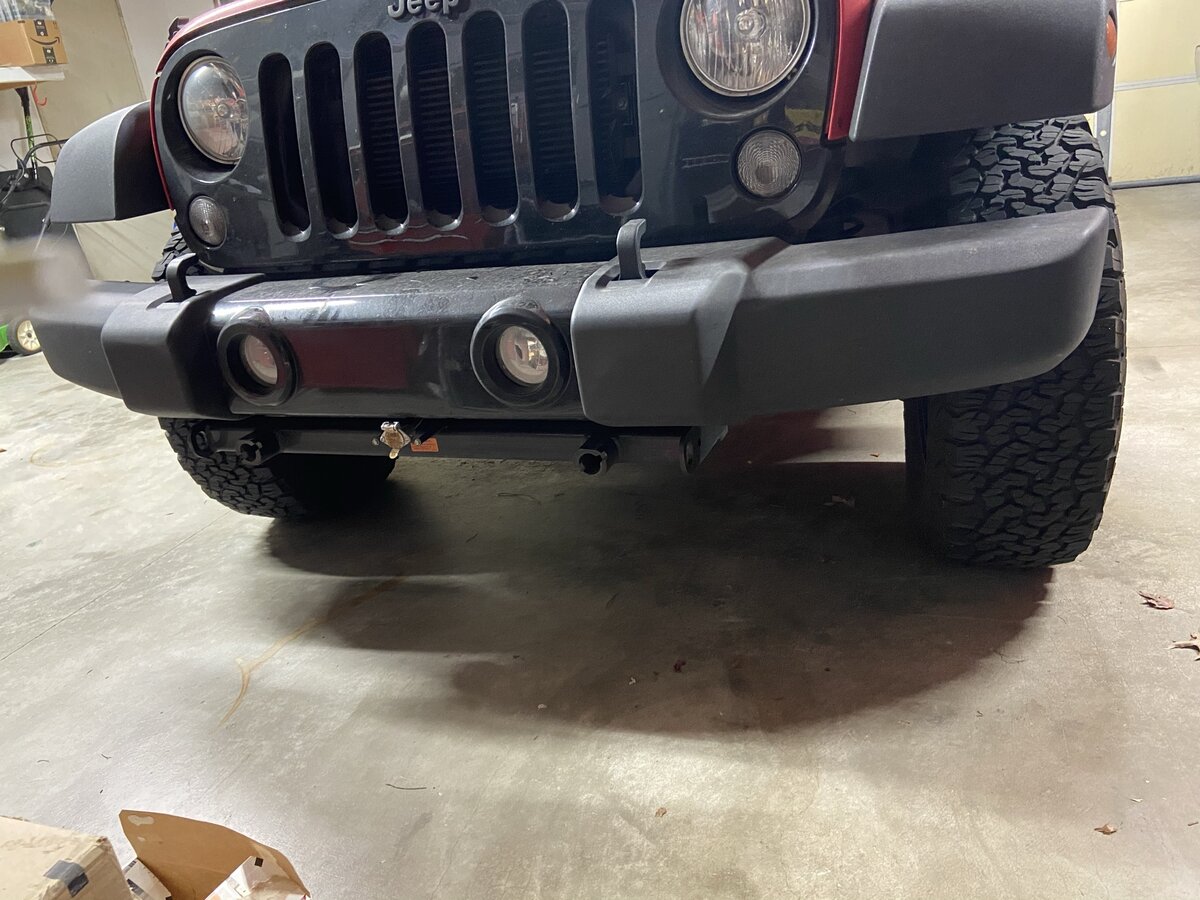 Blue Ox Flat Tow Baseplate & Aftermarket Bumper | Jeep Wrangler JK Forum