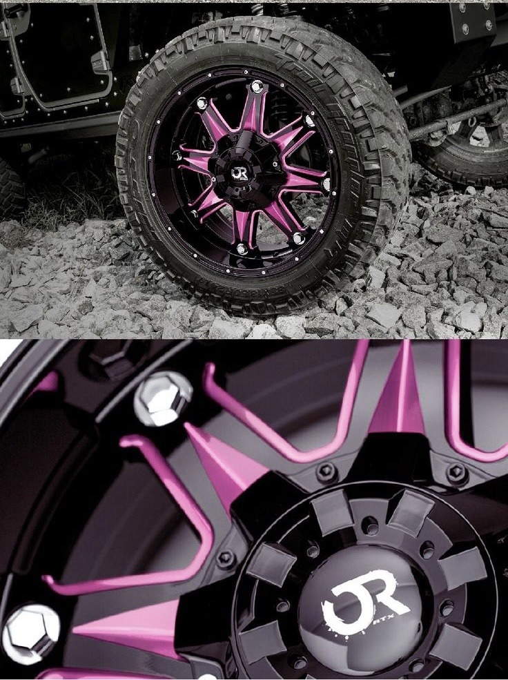 Help finding black and pink wheels | Jeep Wrangler JK Forum