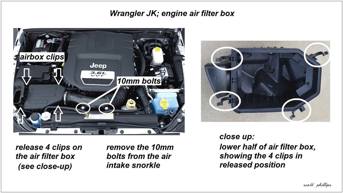 How to Replace the Air Filter on a Jeep Wrangler JK | Jeep Wrangler JK Forum