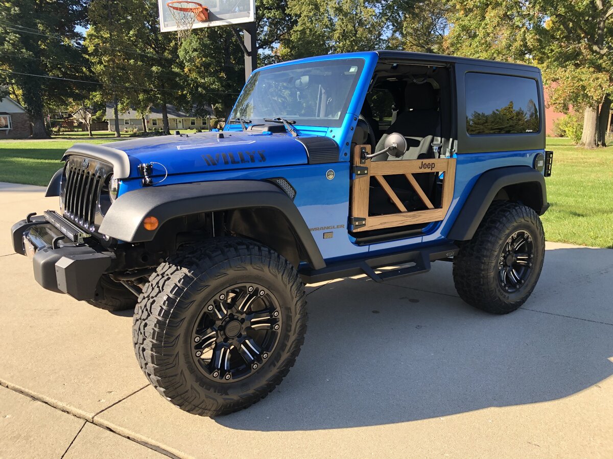 Custom Made Jeep JK Woody Doors | Jeep Wrangler JK Forum