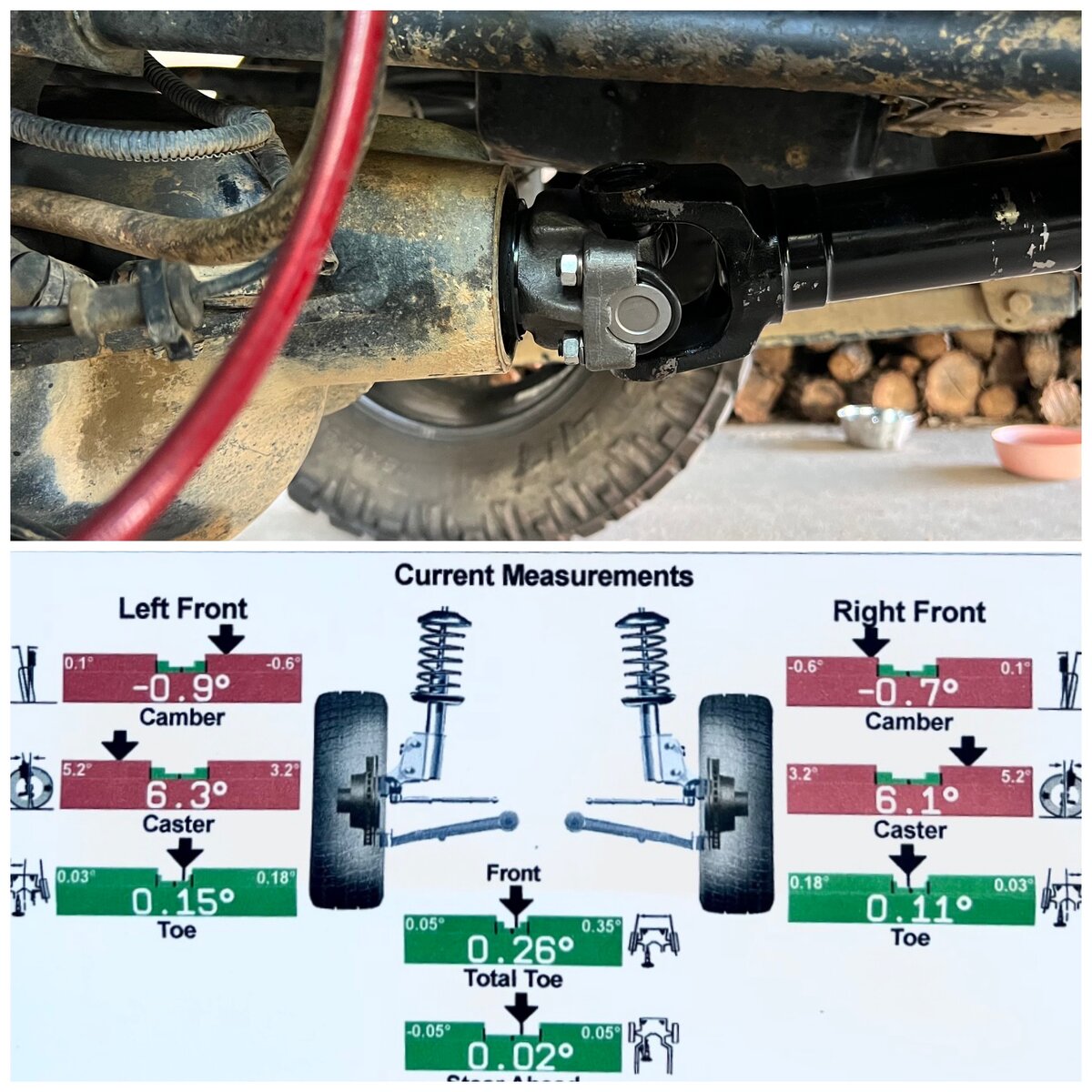 Help me understand pinion angle vs castor Jeep Wrangler JK Forum