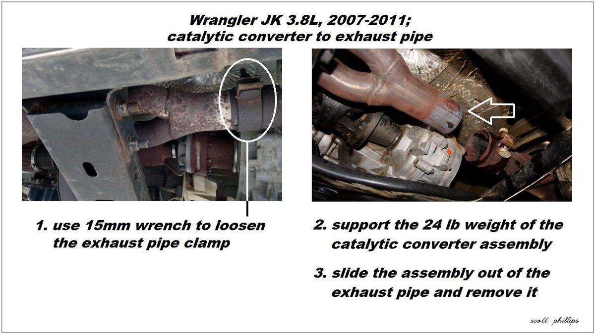 How to Replace a Catalytic Converter on Jeep Wrangler JK | Jeep Wrangler JK  Forum