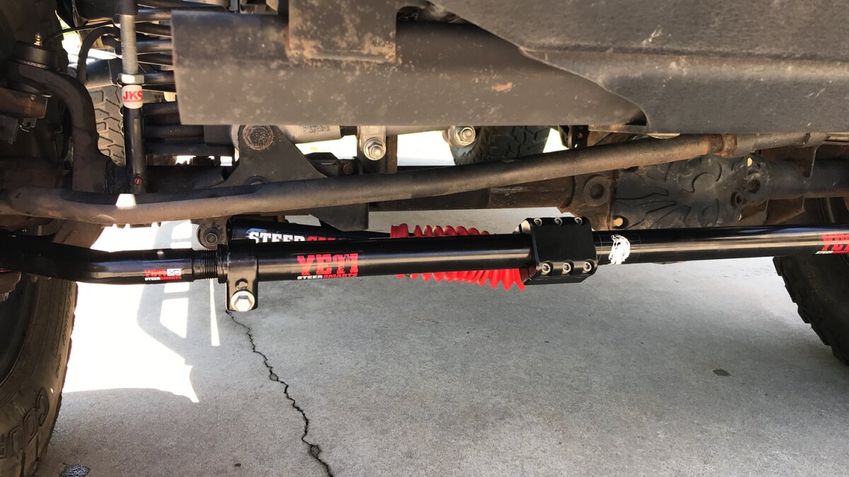 Jeep Wrangler Jk Dual Steering Stabilizer