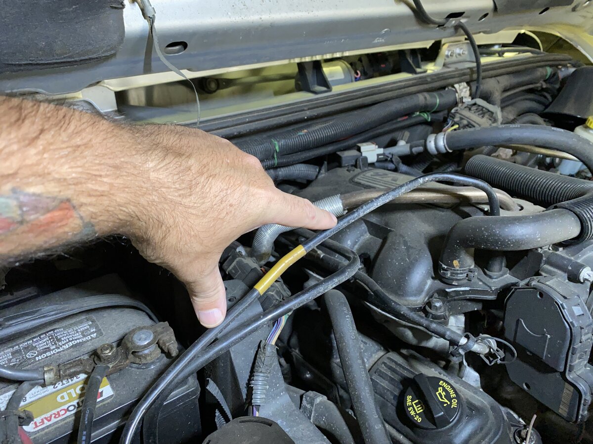 Seeking purge valve hose (part name and number) Jeep Wrangler JK Forum