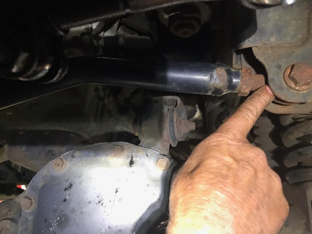 TRACK BAR HEIM JOINT QUESTION Jeep Wrangler JK Forum