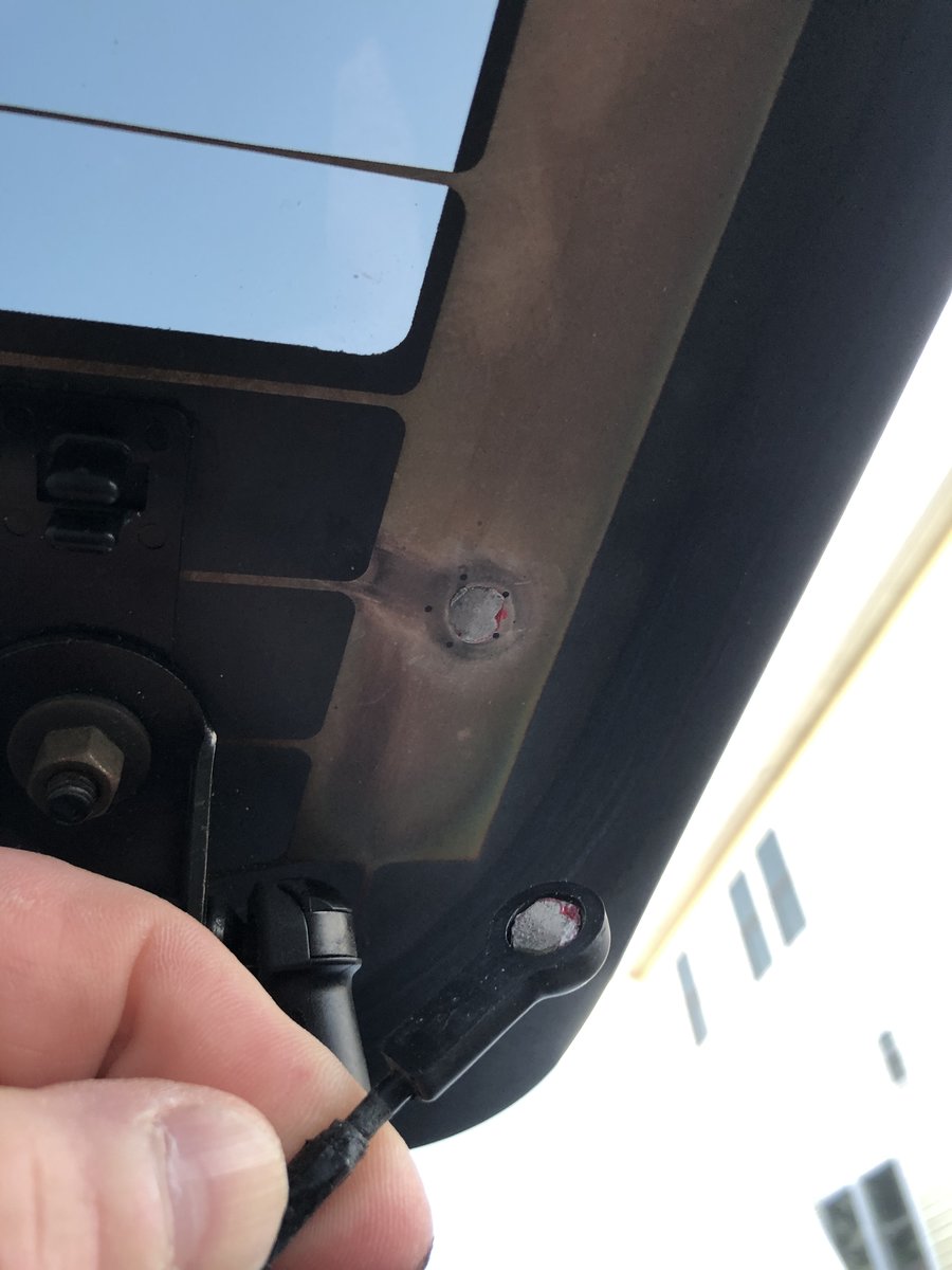 What's the best way to fix a rear window defroster that detached