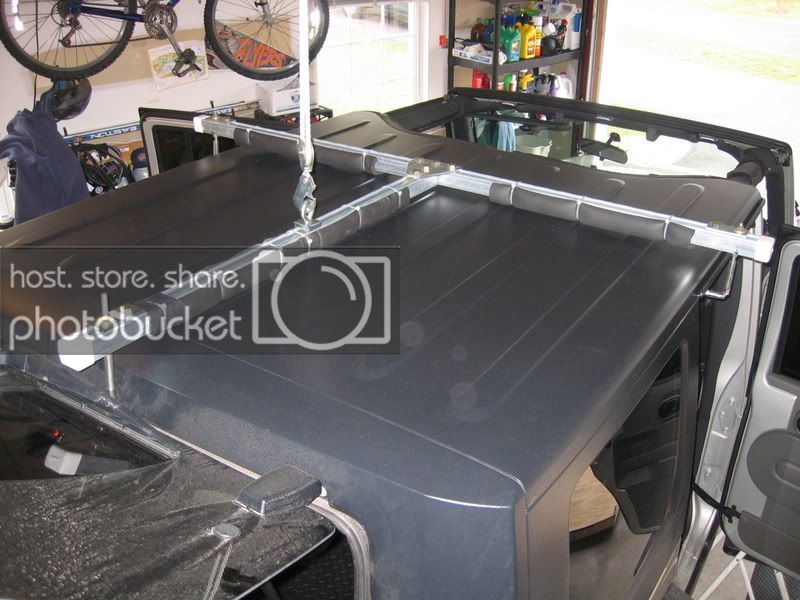 DIY Hardtop Hoist / Storage | Jeep Wrangler JK Forum