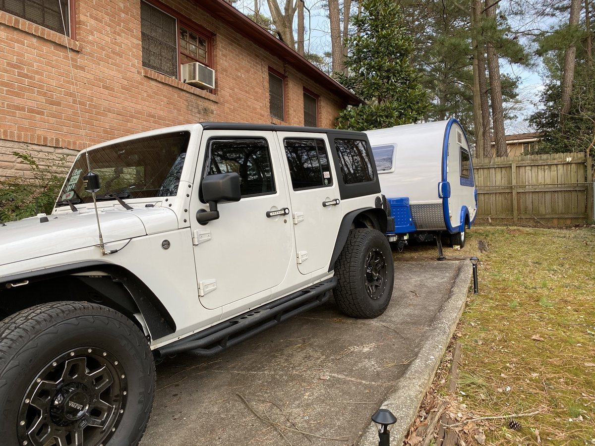 My 2018 Wrangler JK Unlimited Sport for Camping Trailer Tow | Jeep