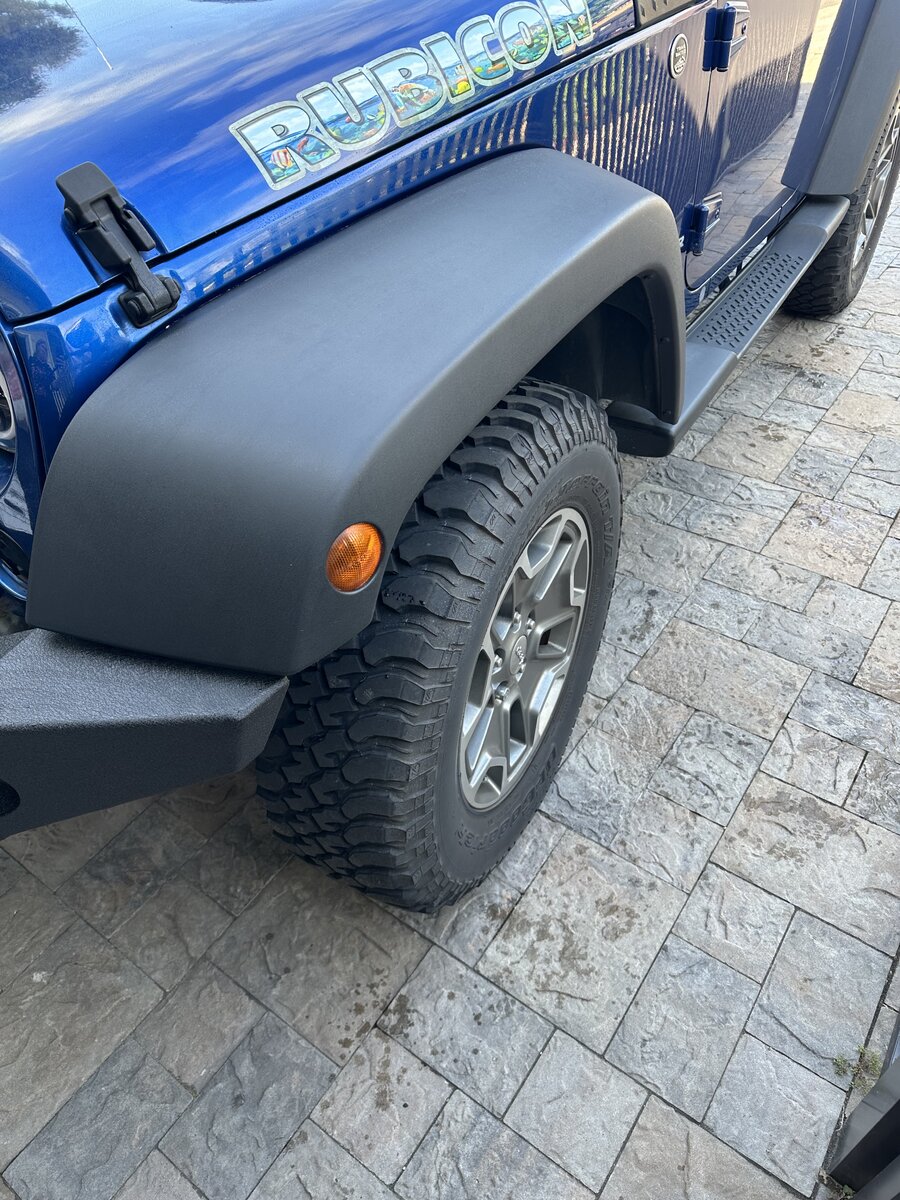 Herculiner on faded fender flares? Jeep Wrangler JK Forum