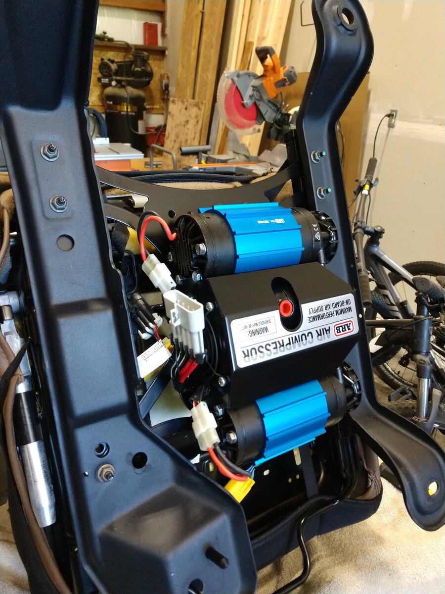 ARB twin compressor underseat install | Jeep Wrangler JK Forum