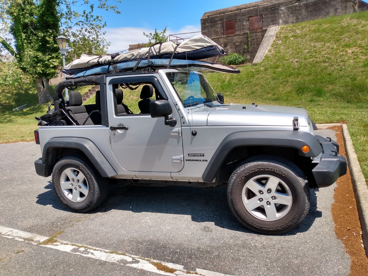 Best way to carry a surfboard on a JK two door? | Jeep Wrangler JK Forum
