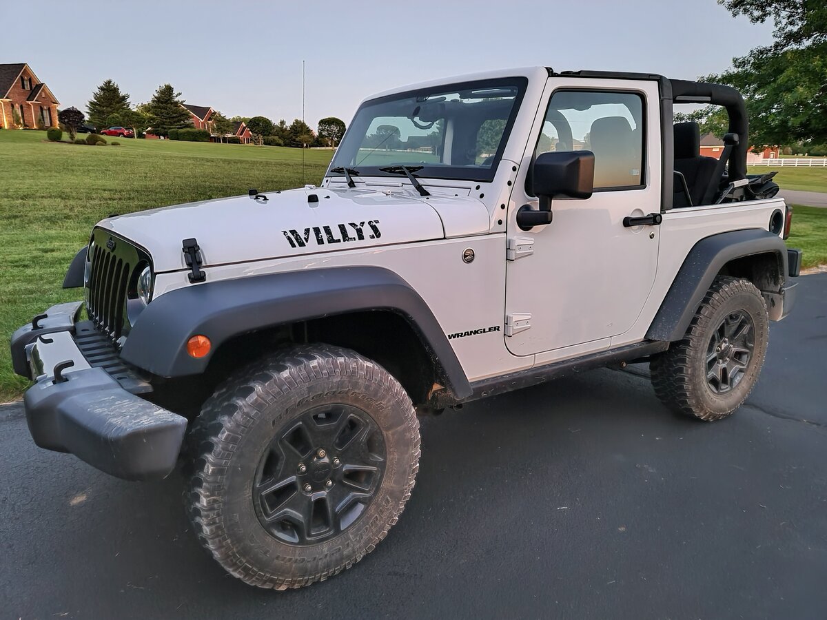 Noob here, looking for tire size suggestions no lift | Jeep Wrangler JK  Forum