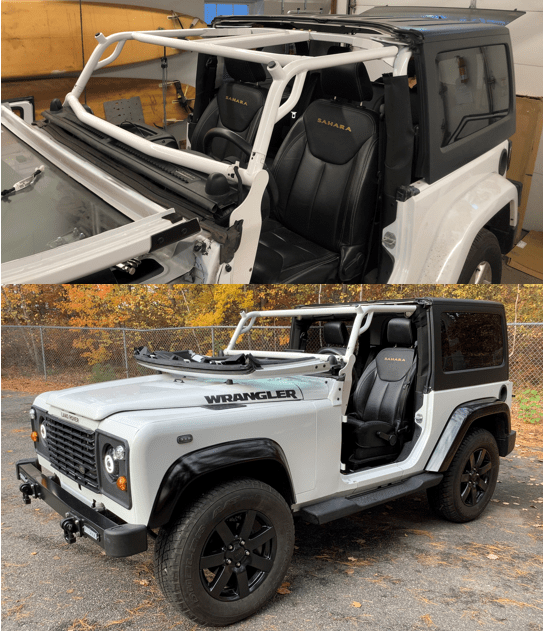 A way to make it easier to put windshield down on my JK | Jeep Wrangler JK  Forum