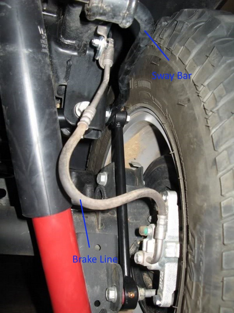 How to Disconnect Rear Sway Bar on a Jeep Wrangler JK | Jeep Wrangler JK  Forum