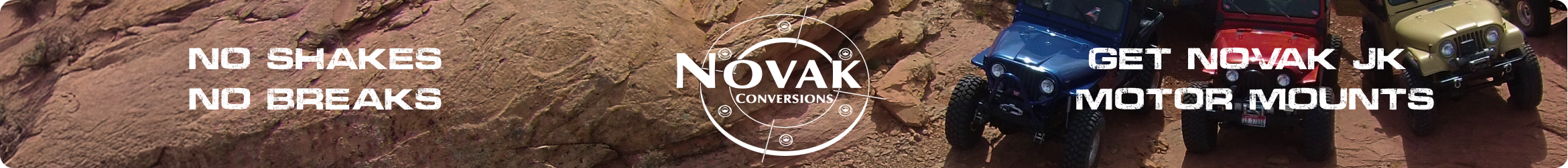 Novak Conversions Jeep Wrangler JK engine mounts